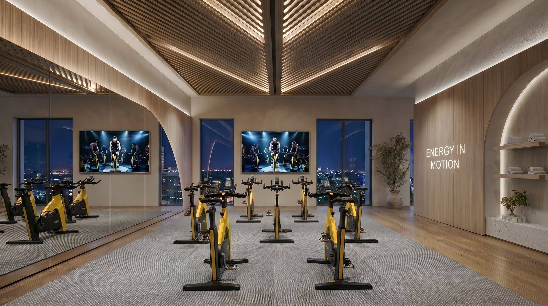 Cycling studio