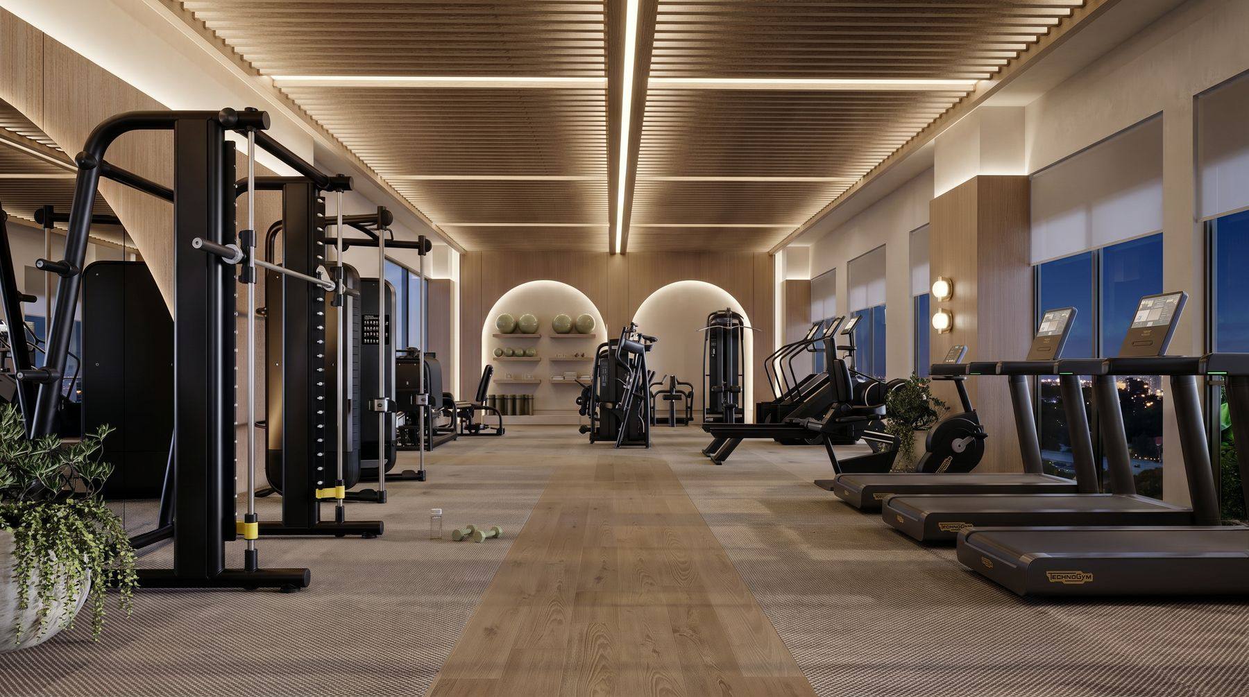 Technogym fitness center